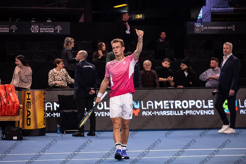 TENNIS - OPEN 13 - 1ER tour des simples - 11/02/2025 - VAN ASSCHE luca OPEN 13 PROVENCE 