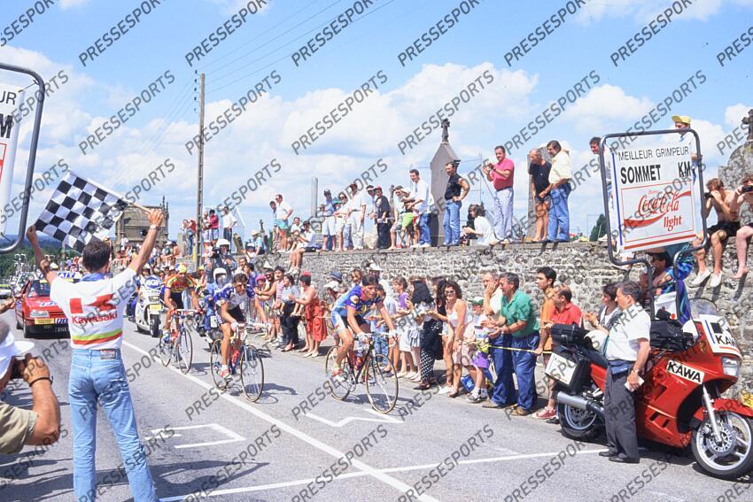 CYCLISME TOUR DE FRANCE 1992 LA BOURBOULE / MONTLUCON