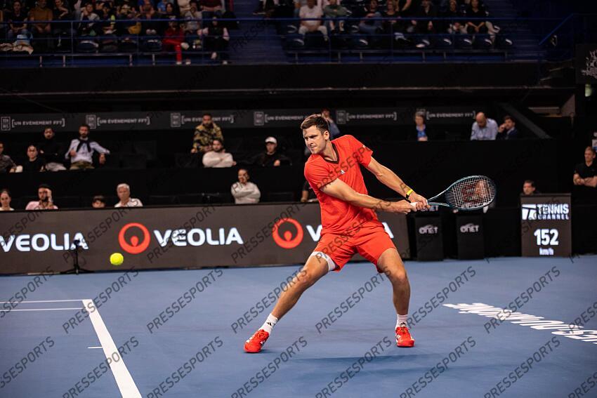 TENNIS - OPEN 13 - 16e de finales des simples - 13/02/2025 - HURKACZ hubert OPEN 13 PROVENCE 