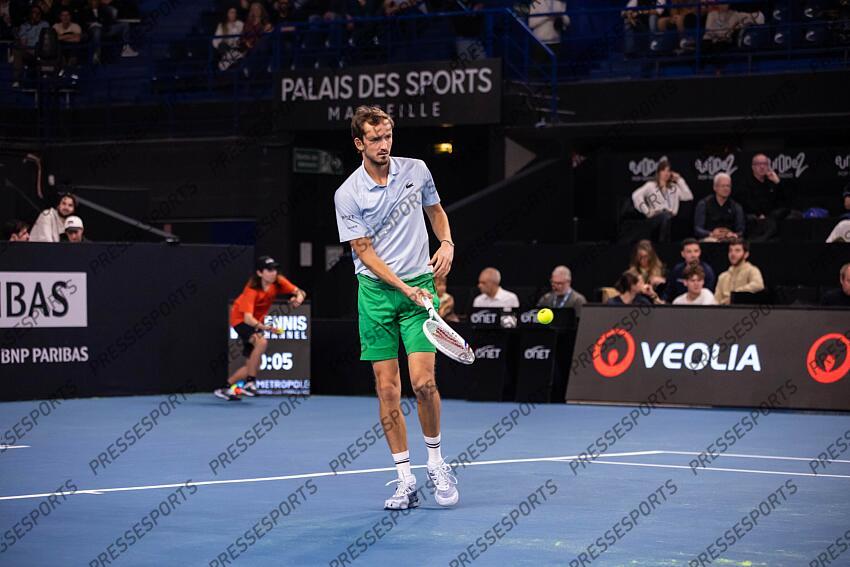 TENNIS - OPEN 13 - 16e de finales des simples - 13/02/2025 - MEDVEDEV daniil OPEN 13 PROVENCE 