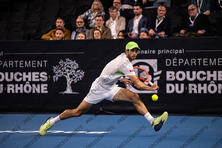 TENNIS - OPEN 13 - 16e de finales des simples - 13/02/2025 - BORGES nuno OPEN 13 PROVENCE 