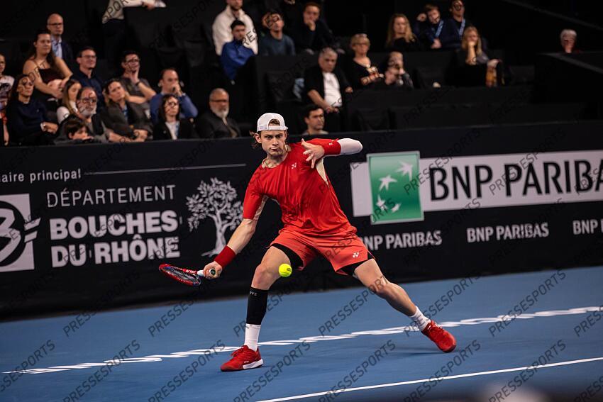 TENNIS - OPEN 13 - 16e de finales des simples - 13/02/2025 - BERGS zizou OPEN 13 PROVENCE 
