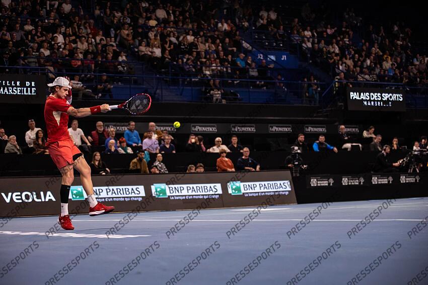 TENNIS - OPEN 13 - 16e de finales des simples - 13/02/2025 - BERGS zizou OPEN 13 PROVENCE 