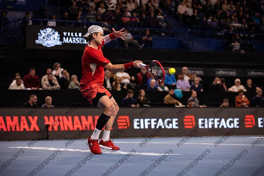 TENNIS - OPEN 13 - 16e de finales des simples - 13/02/2025 - BERGS zizou OPEN 13 PROVENCE 