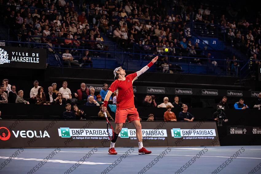TENNIS - OPEN 13 - 16e de finales des simples - 13/02/2025 - BERGS zizou OPEN 13 PROVENCE 