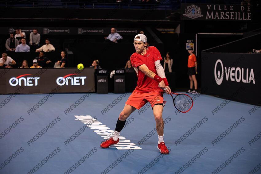 TENNIS - OPEN 13 - 16e de finales des simples - 13/02/2025 - BERGS zizou OPEN 13 PROVENCE 