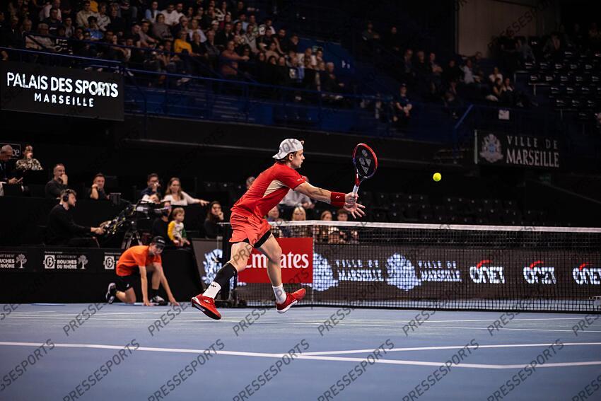 TENNIS - OPEN 13 - 16e de finales des simples - 13/02/2025 - BERGS zizou OPEN 13 PROVENCE 