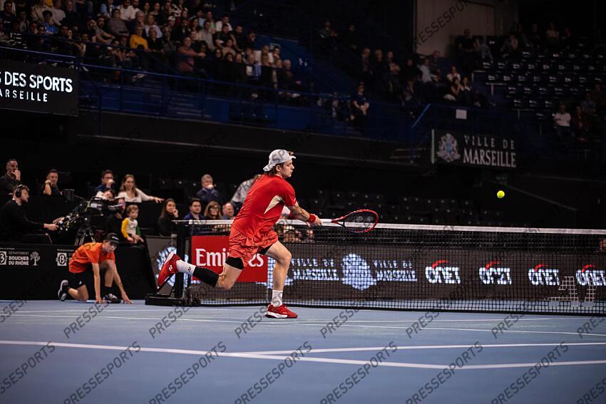 TENNIS - OPEN 13 - 16e de finales des simples - 13/02/2025 - BERGS zizou OPEN 13 PROVENCE 