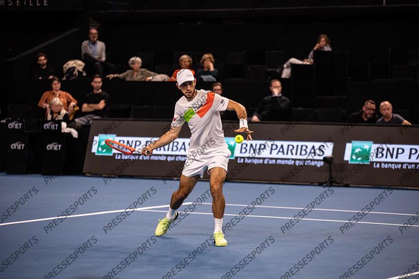 TENNIS - OPEN 13 - 16e de finales des simples - 13/02/2025 - BORGES nuno OPEN 13 PROVENCE 