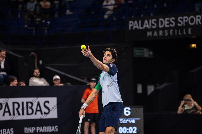 TENNIS - OPEN 13 - 16e de finales des simples - 13/02/2025 - HERBERT pierre-hughes OPEN 13 PROVENCE 