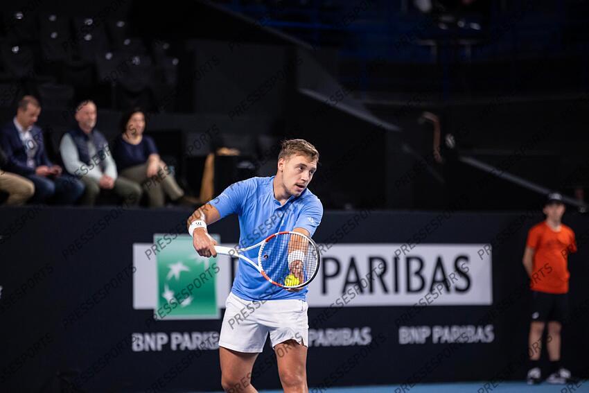 TENNIS - OPEN 13 - 32e de finales des simples - 12/02/2025 - MEDJEDOVIC hamad OPEN 13 PROVENCE 