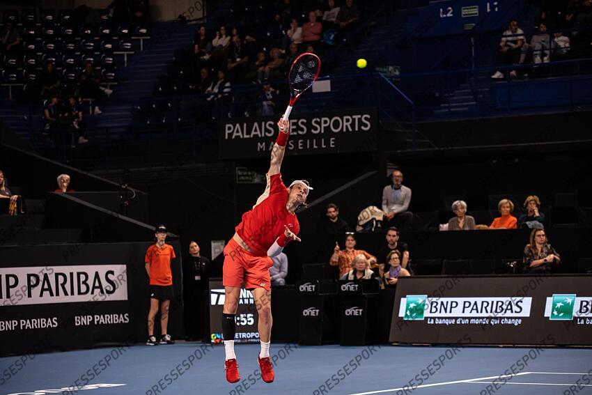 TENNIS - OPEN 13 - 16e de finales des simples - 13/02/2025 - BERGS zizou OPEN 13 PROVENCE 