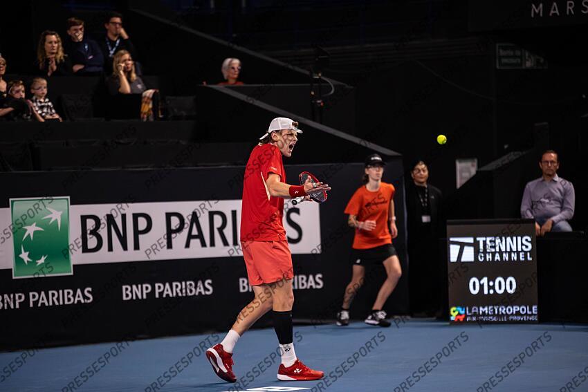 TENNIS - OPEN 13 - 16e de finales des simples - 13/02/2025 - BERGS zizou OPEN 13 PROVENCE 