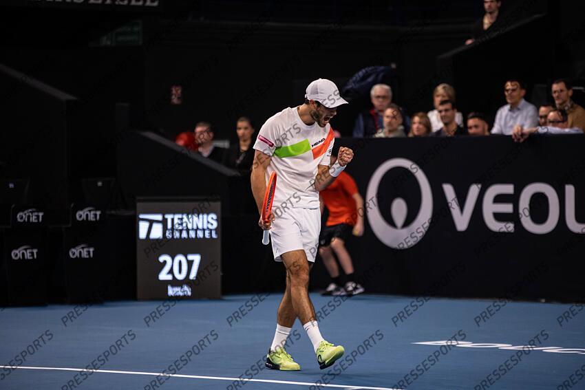 TENNIS - OPEN 13 - 16e de finales des simples - 13/02/2025 - BORGES nuno OPEN 13 PROVENCE 