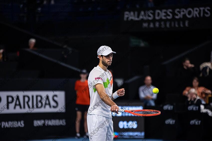 TENNIS - OPEN 13 - 16e de finales des simples - 13/02/2025 - BORGES nuno OPEN 13 PROVENCE 