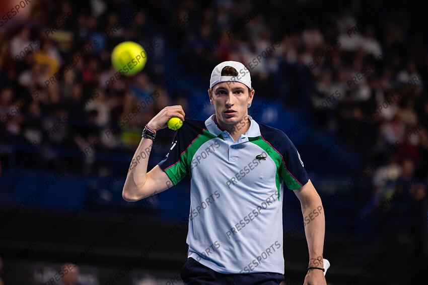 TENNIS - OPEN 13 - quart de finales des simples - 14/02/2025 - HUMBERT ugo OPEN 13 PROVENCE 