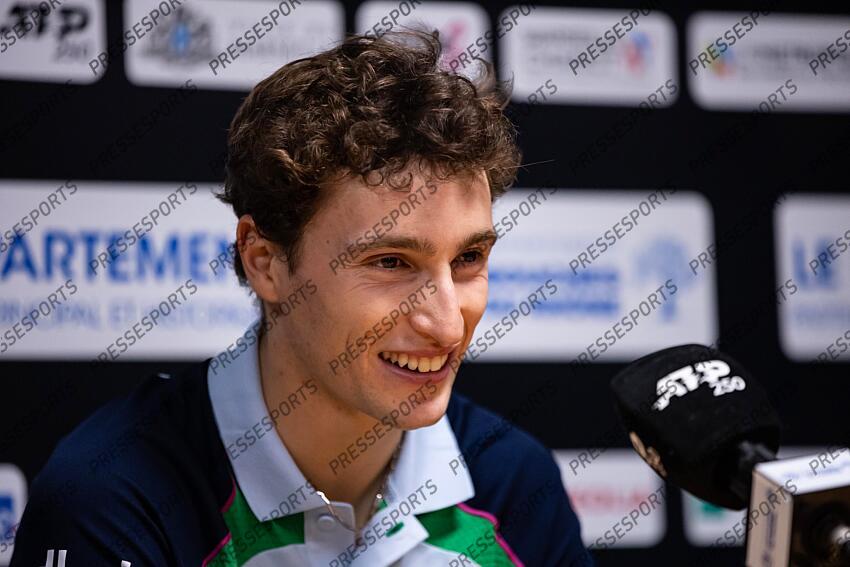 TENNIS - OPEN 13 - quart de finales des simples - 14/02/2025 - victoire HUMBERT ugo OPEN 13 PROVENCE 