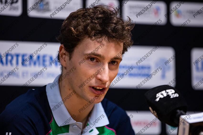 TENNIS - OPEN 13 - quart de finales des simples - 14/02/2025 - victoire HUMBERT ugo OPEN 13 PROVENCE 
