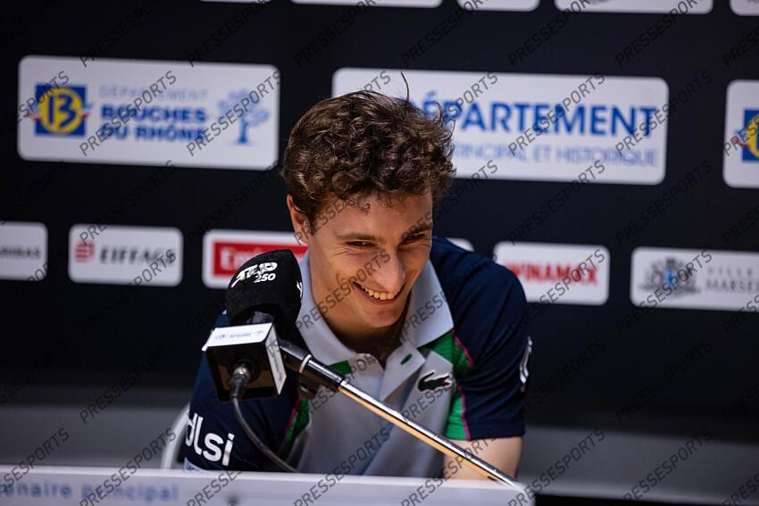 TENNIS - OPEN 13 - quart de finales des simples - 14/02/2025 - victoire HUMBERT ugo OPEN 13 PROVENCE 