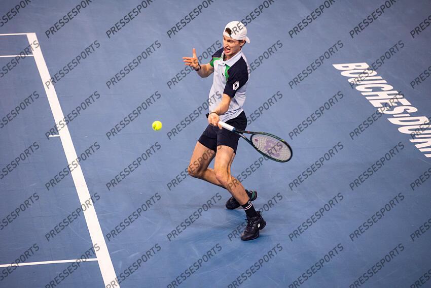 TENNIS - OPEN 13 - quart de finales des simples - 14/02/2025 - HUMBERT ugo OPEN 13 PROVENCE 