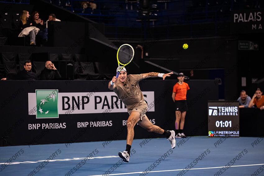TENNIS - OPEN 13 - 16e de finales des simples - 13/02/2025 - STRUFF jan-lennard OPEN 13 PROVENCE 