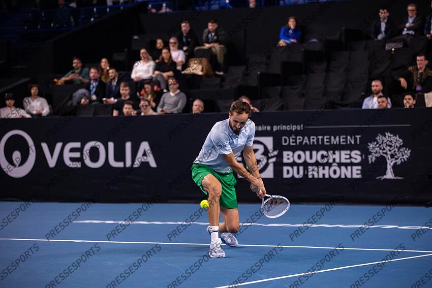 TENNIS - OPEN 13 - 16e de finales des simples - 13/02/2025 - MEDVEDEV daniil OPEN 13 PROVENCE 