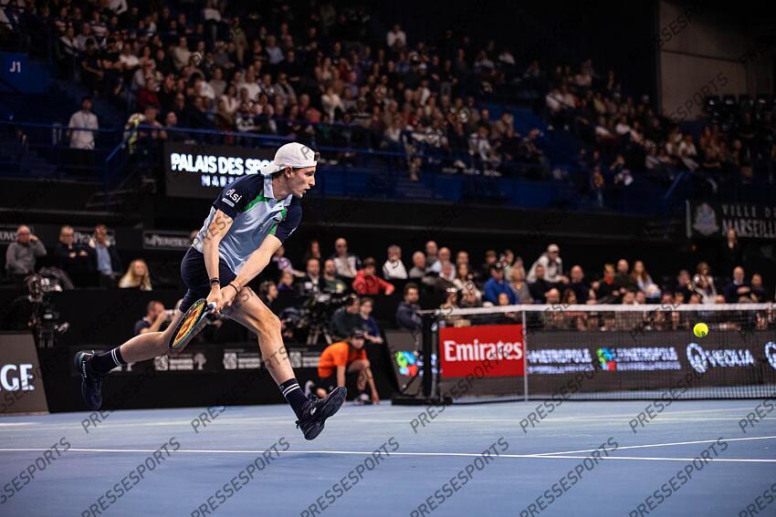TENNIS - OPEN 13 - quart de finales des simples - 14/02/2025 - HUMBERT ugo OPEN 13 PROVENCE 