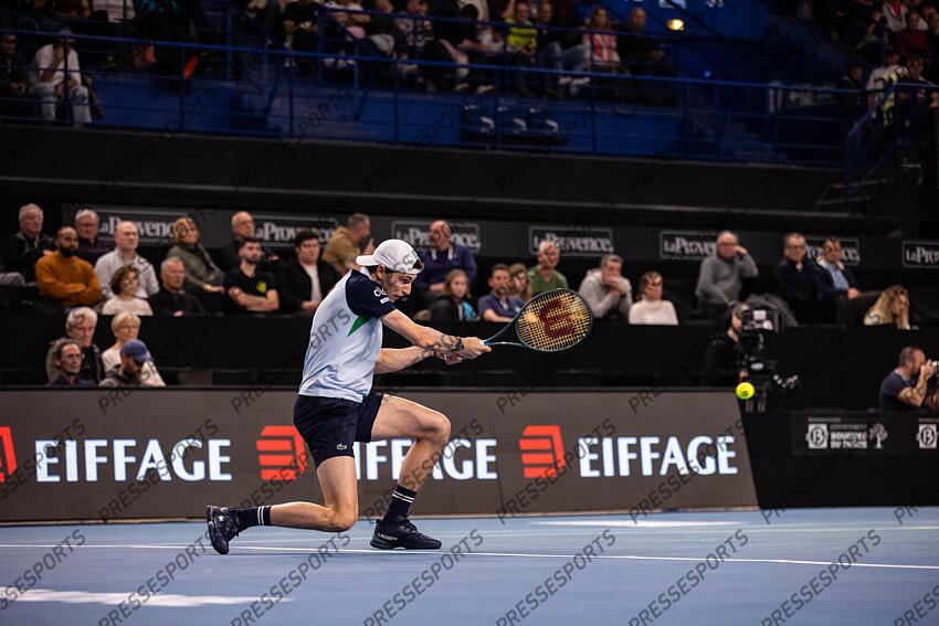 TENNIS - OPEN 13 - quart de finales des simples - 14/02/2025 - HUMBERT ugo OPEN 13 PROVENCE 