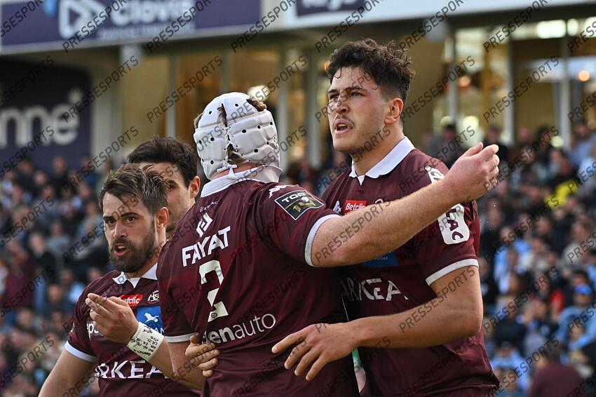 retiere (arthur) lamothe (maxime) 2 depoortere (nicolas) BAYONNE-BORDEAUX BEGLES (36-32) 