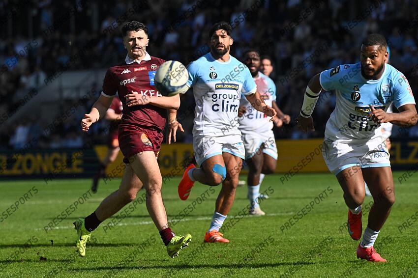 echegaray (jon) BAYONNE-BORDEAUX BEGLES (36-32) bruni (rodrigo) tiberghien (cheikh) à droite 