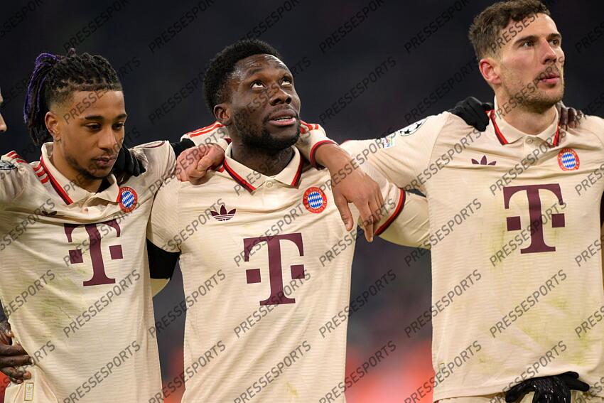 FOOT LIGUE DES CHAMPIONS BARRAGES 2025 BAYERN MUNICH-CELTIC GLASGOW (1-1)