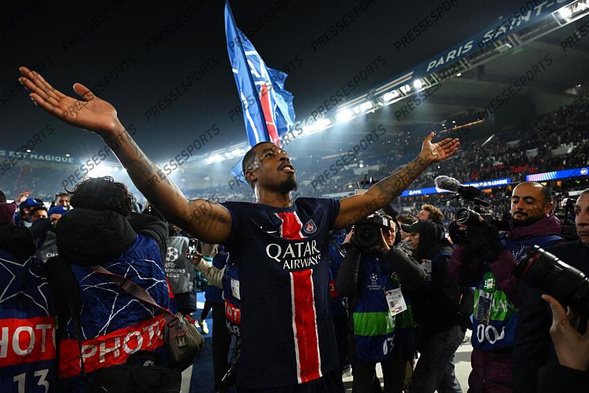 FOOT LIGUE DES CHAMPIONS 2025 PSG-BREST (7-0)