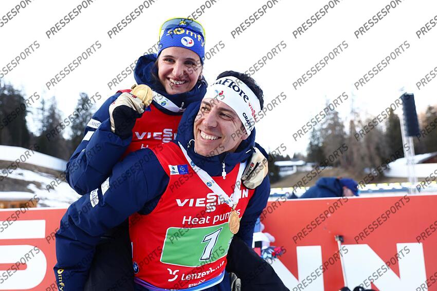 BIATHLON CHPTS DU MONDE 2025 RELAIS MIXTE SIMPLE