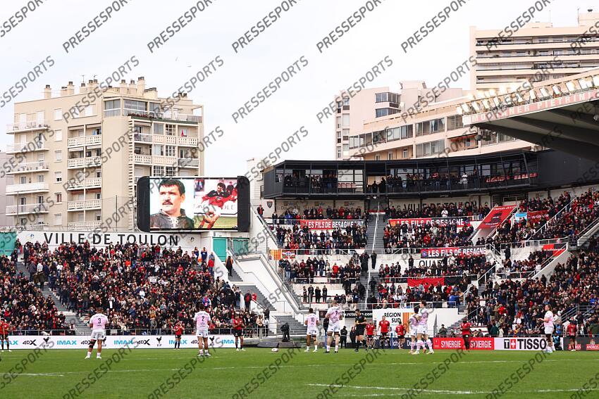 TOULON-STADE FRANCAIS (24-6) hommage à christophe dominici 