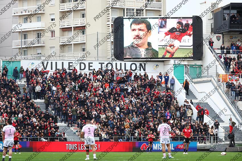 TOULON-STADE FRANCAIS (24-6) hommage à christophe dominici 