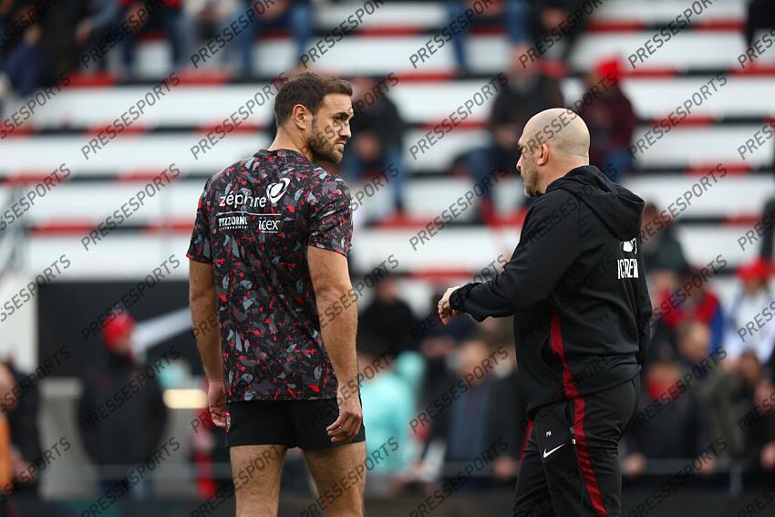 jaminet (melvyn) mignoni (pierre) TOULON-STADE FRANCAIS (24-6) de retour après 7 mois de suspension 