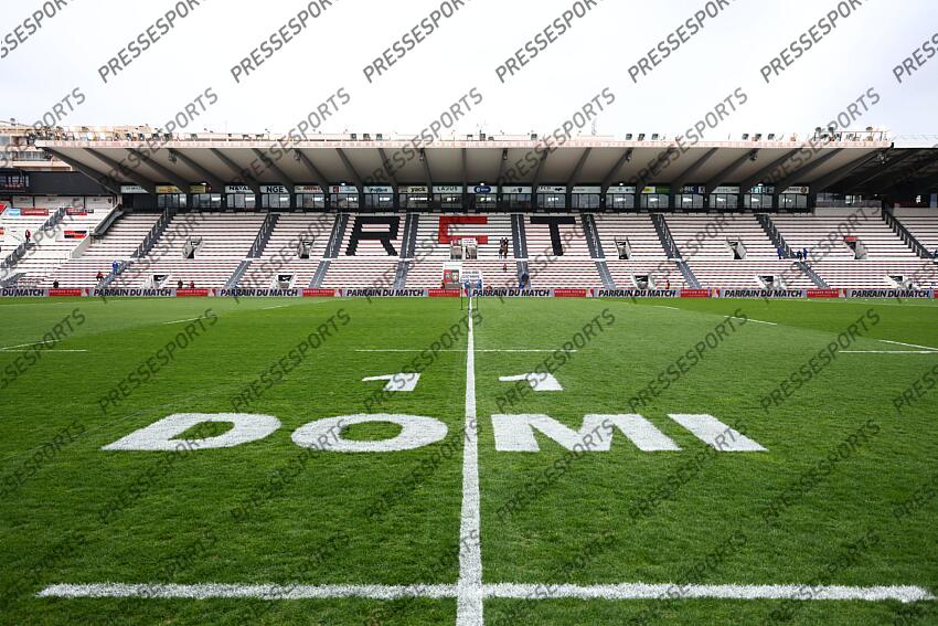 TOULON-STADE FRANCAIS (24-6) hommage à christophe dominici numéro 11 