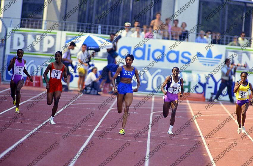ATHLETISME CHPTS DE FRANCE 1992 200 M FEMMES