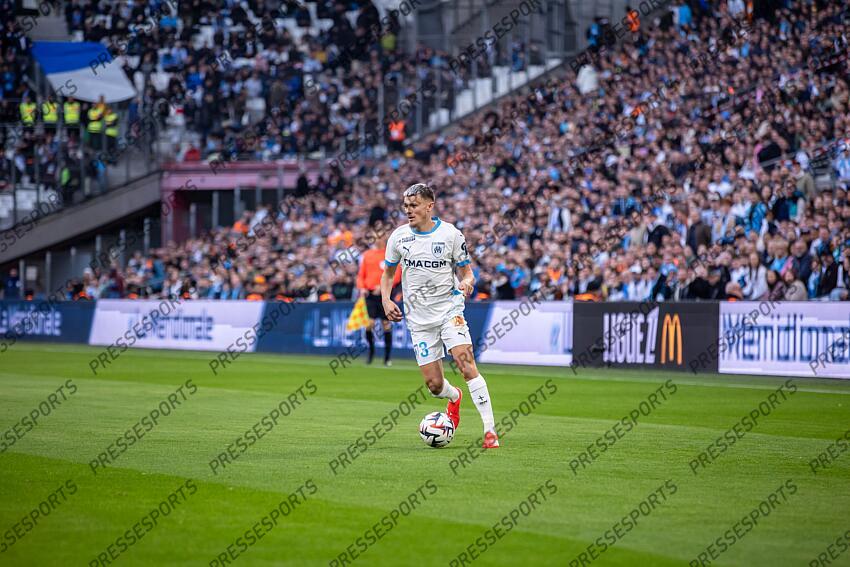 FOOT - 22e journée de Ligue 1 - 15/02/2025 - OM / ASSE - MERLIN quentin MARSEILLE-SAINT-ETIENNE (5-1) 