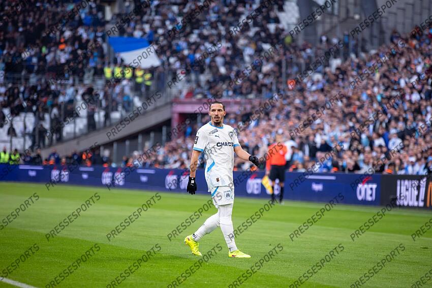 FOOT - 22e journée de Ligue 1 - 15/02/2025 - OM / ASSE - BENNACER ismael MARSEILLE-SAINT-ETIENNE (5-1) 