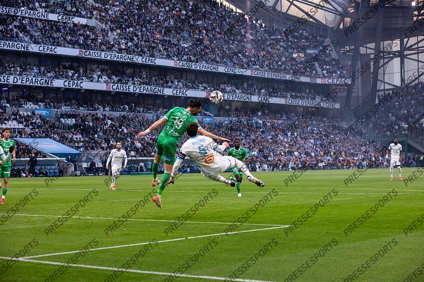 FOOT - 22e journée de Ligue 1 - OM / ASSE- BALERDI et PETROT MARSEILLE-SAINT-ETIENNE (5-1) 