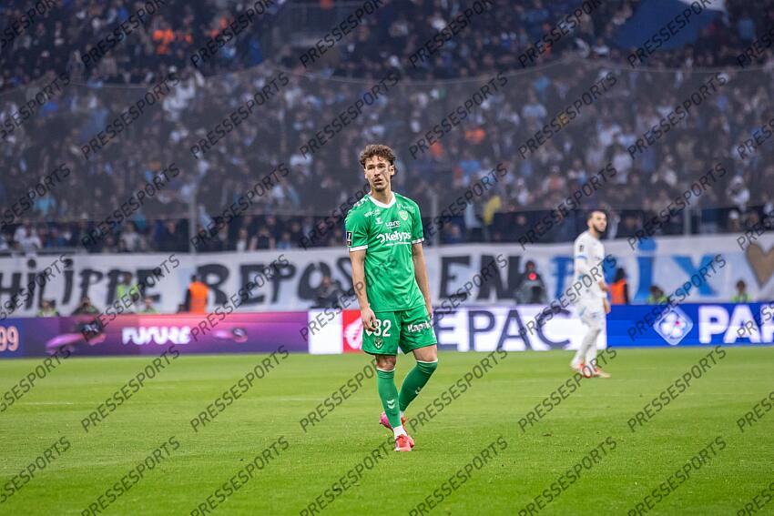 FOOT - 22e journée de Ligue 1 - 15/02/2025 - OM / ASSE - STASSIN lucas frédéric MARSEILLE-SAINT-ETIENNE (5-1) 