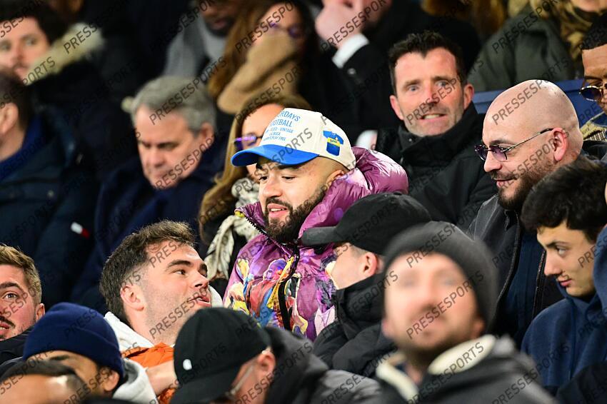 penaud (damien) oli dupont (antoine) PSG-LILLE (4-1) rugbymen bigflo et oli 