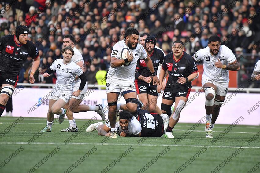 RUGBY TOP 14 2025 LYON OU-TOULON (27-20)