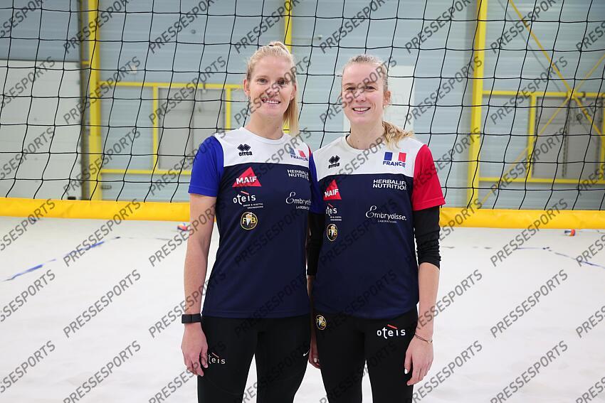 BEACH VOLLEY PLACETTE ET RICHARD FACE AUX ABONNES 2024 PLACETTE ET RICHARD FACE AUX...