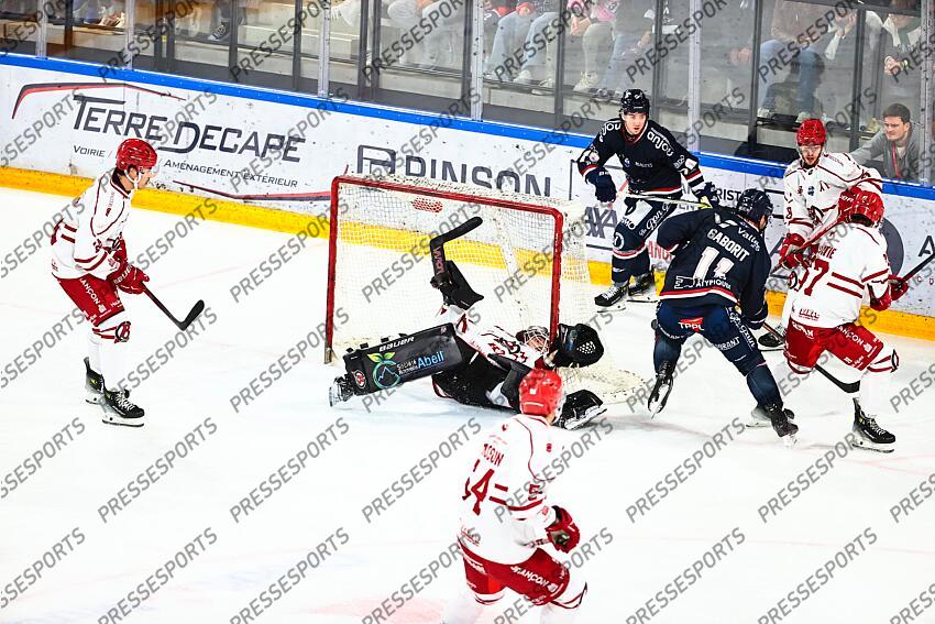 Hockey sur Glace - Angers Vs Briançon - Ligue Magnus 2024-2025 / 4ème Journée / Ice Parc / Angers / Pays de la Loire / Maine et Loire / France ANGERS-BRIANCON (5-2) ANGERS-BRIANCON (5-2) 