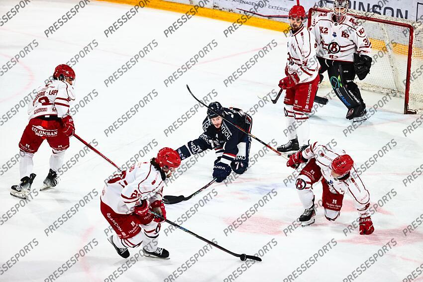 Hockey sur Glace - Angers Vs Briançon - Ligue Magnus 2024-2025 / 4ème Journée / Ice Parc / Angers / Pays de la Loire / Maine et Loire / France ANGERS-BRIANCON (5-2) ANGERS-BRIANCON (5-2) 