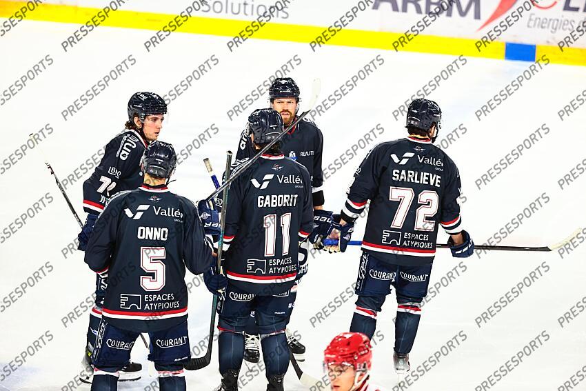 Hockey sur Glace - Angers Vs Briançon - Ligue Magnus 2024-2025 / 4ème Journée / Ice Parc / Angers / Pays de la Loire / Maine et Loire / France ANGERS-BRIANCON (5-2) ANGERS-BRIANCON (5-2) 