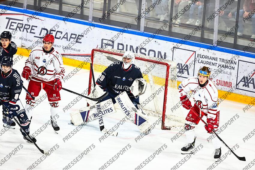 Hockey sur Glace - Angers Vs Briançon - Ligue Magnus 2024-2025 / 4ème Journée / Ice Parc / Angers / Pays de la Loire / Maine et Loire / France ANGERS-BRIANCON (5-2) ANGERS-BRIANCON (5-2) 