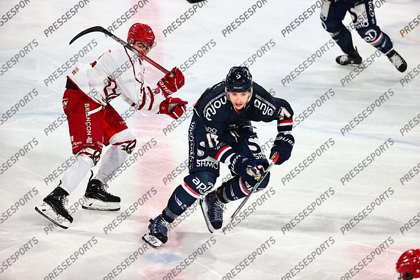 Hockey sur Glace - Angers Vs Briançon - Ligue Magnus 2024-2025 / 4ème Journée / Ice Parc / Angers / Pays de la Loire / Maine et Loire / France ANGERS-BRIANCON (5-2) ANGERS-BRIANCON (5-2) 